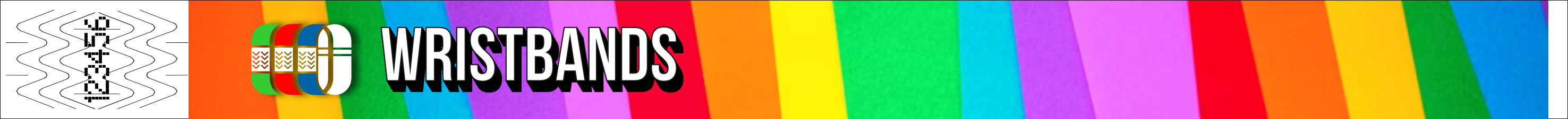 Grafica a blocchi di colore arcobaleno